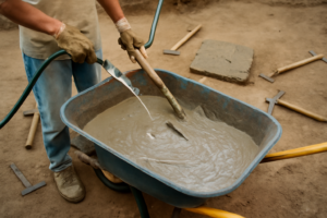 Mélange béton prêt à l'emploi pour chantier — résistance élevée et prise rapide