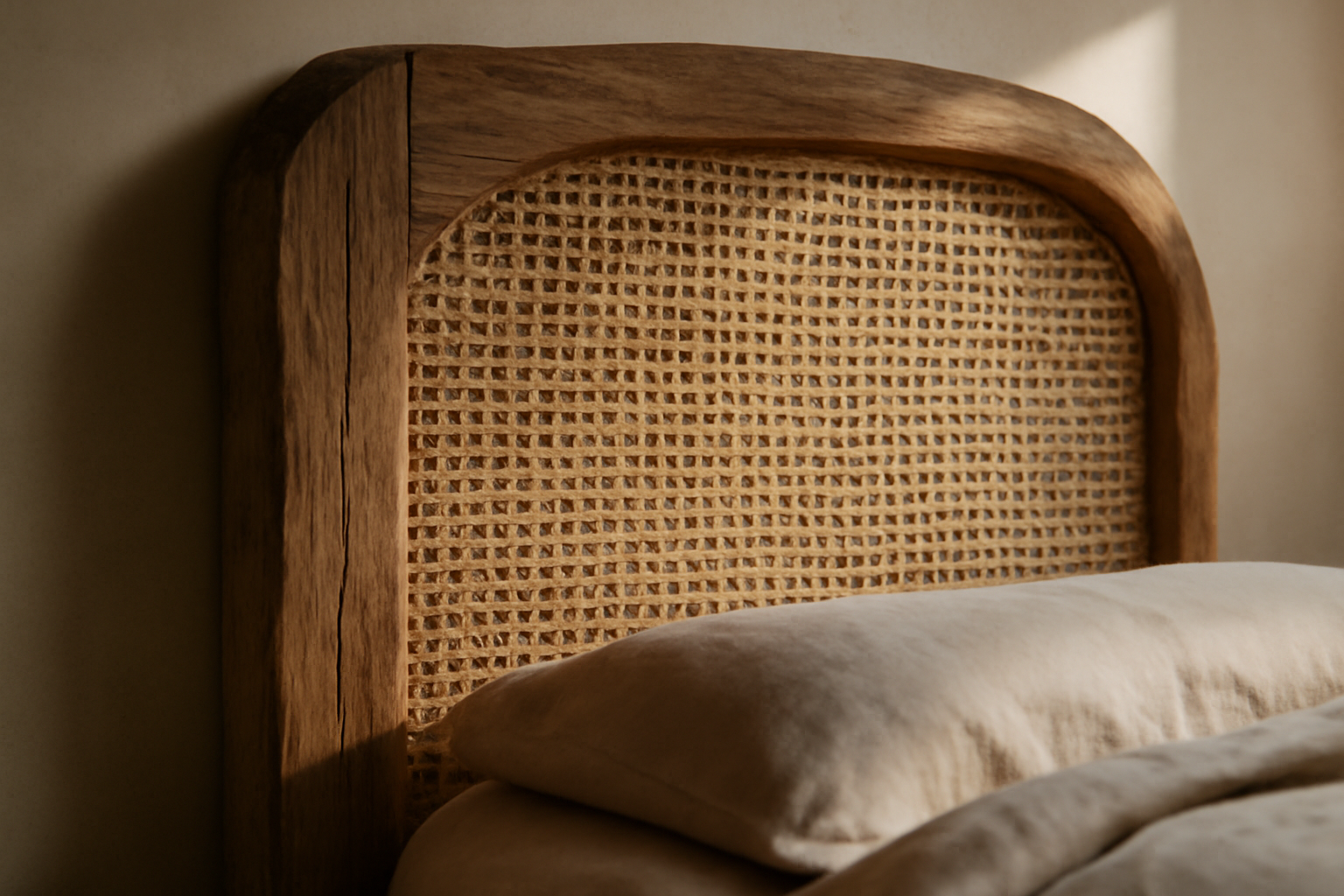 Tête de lit originale, idée déco tendance pour chambre à coucher